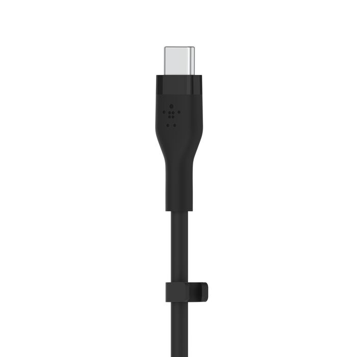 Кабель Belkin Silicone USB-C - USB-C 3m Black (CAB009BT3MBK)