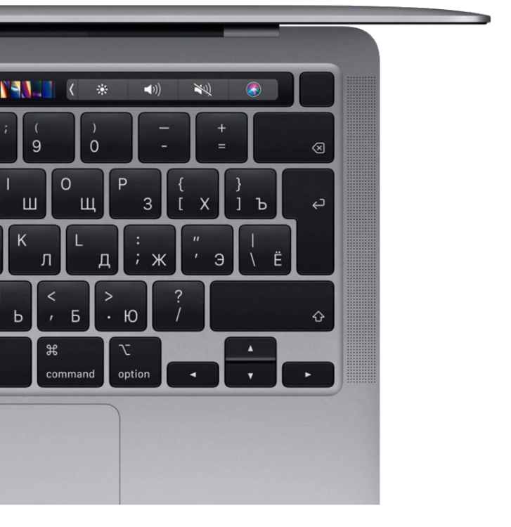Apple MacBook Pro 13" Space Gray M1 8/512 (MYD92) 2020