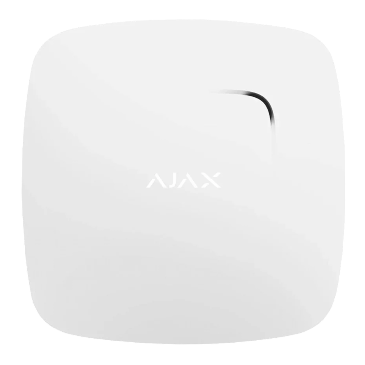 Датчик диму і чадного газу Ajax FireProtect Plus, Jeweler, бездротовий, White Датчик диму і чадного газу Ajax FireProtect Plus, Jeweler, бездротовий, White