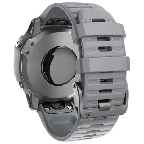 Ремешок Silicone Fit для Garmin Fenix 26mm Grey Ремешок Silicone Fit для Garmin Fenix 26mm Grey