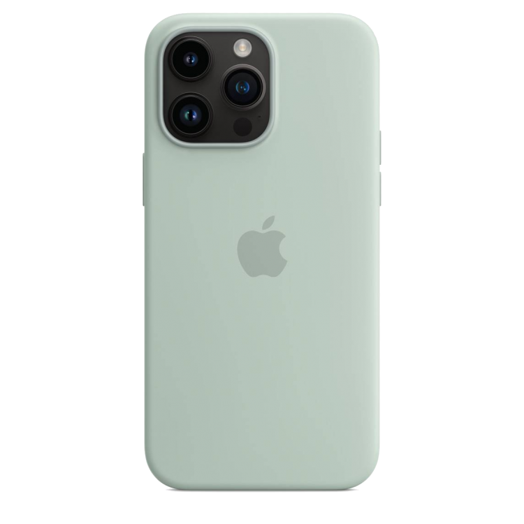 Чохол Silicone Case для iPhone 14 Pro Max (FoxConn) (Succulent)