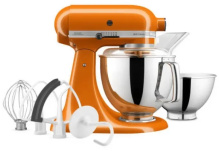 Планетарний міксер KitchenAid Artisan 4,8 л 5KSM175PSEHY Honey (UA)