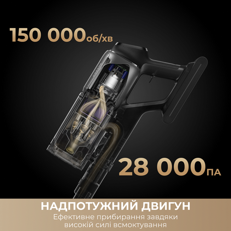Акумуляторний пилосос Dreame Z30 Aqua Cycle (VZV77B) (EU)