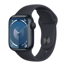 Apple Watch Series 9 41mm GPS Midnight Aluminum Case with Midnight Sport Band (M/L) (MR8X3) бу