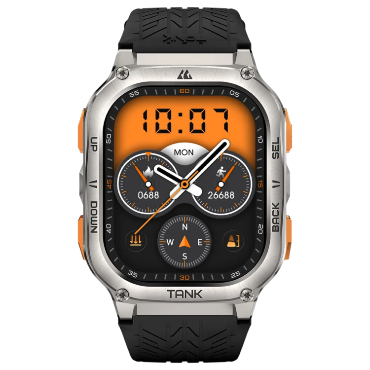Смарт-часы KOSPET TANK M3 ULTRA (SILVER)