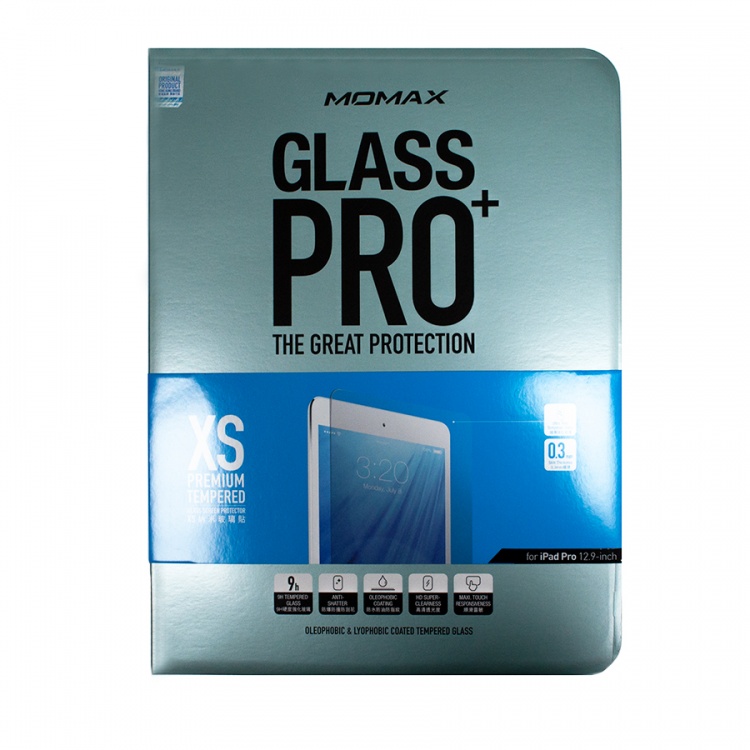 Защитное стекло  Momax для iPad Pro 12.9" [2018] 0.3mm