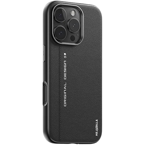 Чехол Blueo для iPhone 16 Pro Max Premium Leather with Magnetic Series (Black) Чехол Blueo для iPhone 16 Pro Max Premium Leather with Magnetic Series (Black)