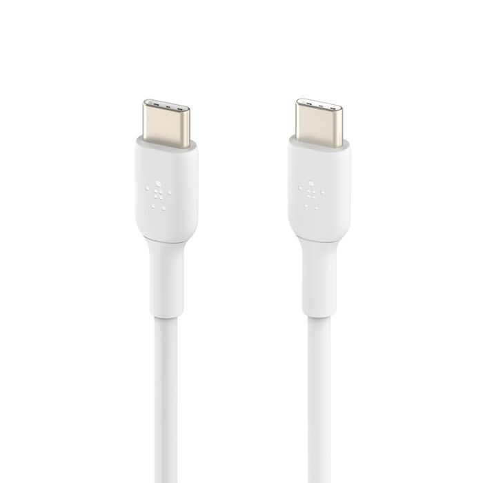 Кабель Belkin USB-C - USB-C PVC 1m White (CAB003BT1MWH)