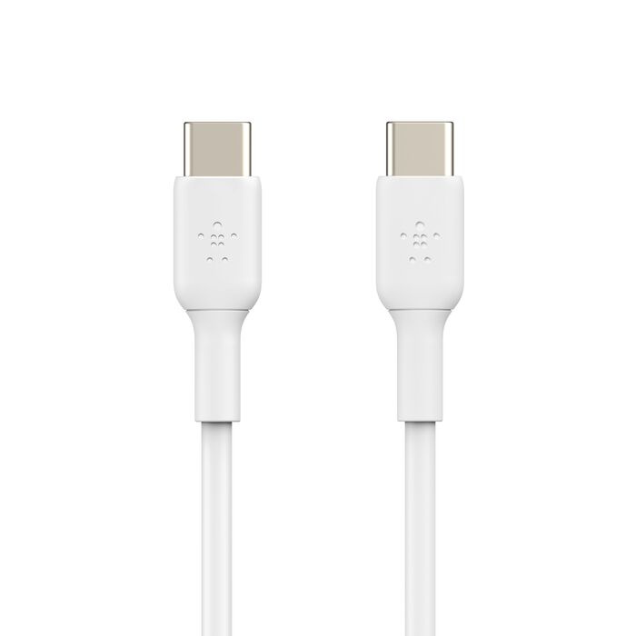 Кабель Belkin USB-C - USB-C PVC 1m White (CAB003BT1MWH)