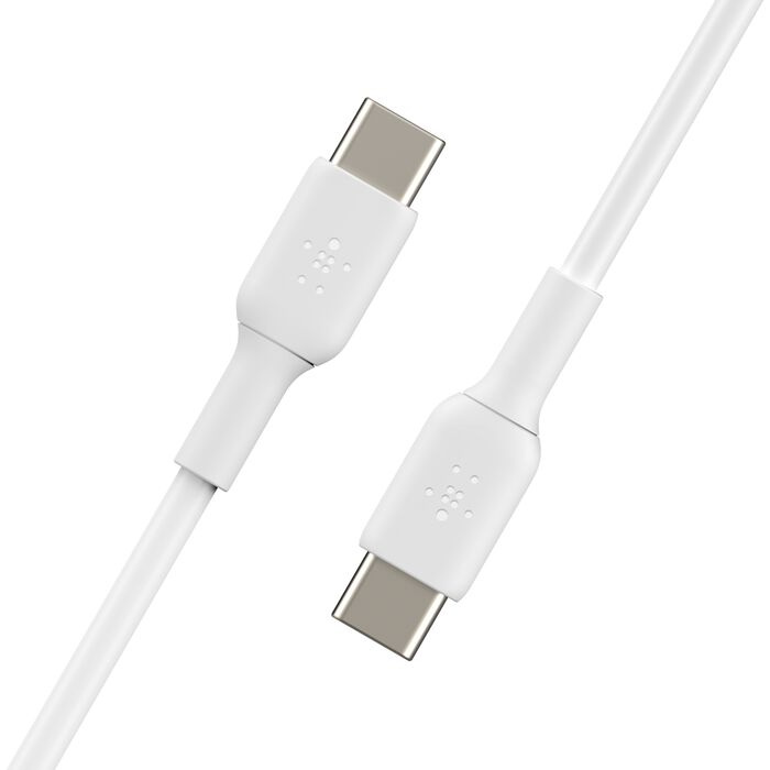 Кабель Belkin USB-C - USB-C PVC 1m White (CAB003BT1MWH)