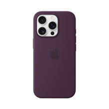 Чохол Apple Silicone Case with Magsafe для iPhone 16 Pro Max Plum (MYYW3)