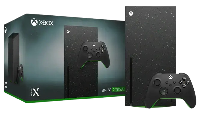 Ігрова приставка Microsoft Xbox (Series X) (2TB) (Galaxy Black) (EP2-00750)