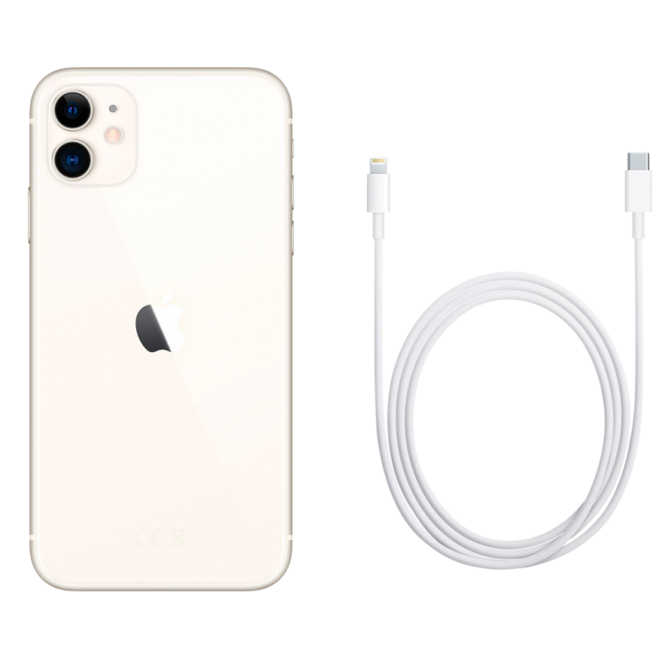 Apple iPhone 11 128GB White бу (Стан 8/10)