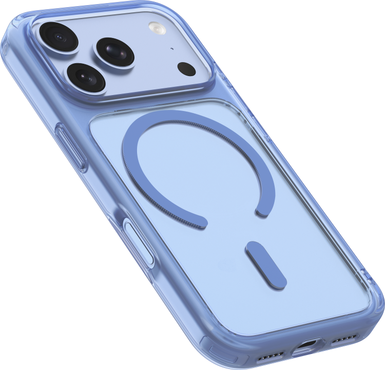 Чехол LAUT Crystal Fluro MagSafe для iPhone 18 Pro (Blue Crystal) (L_IP26B_CF_BL)