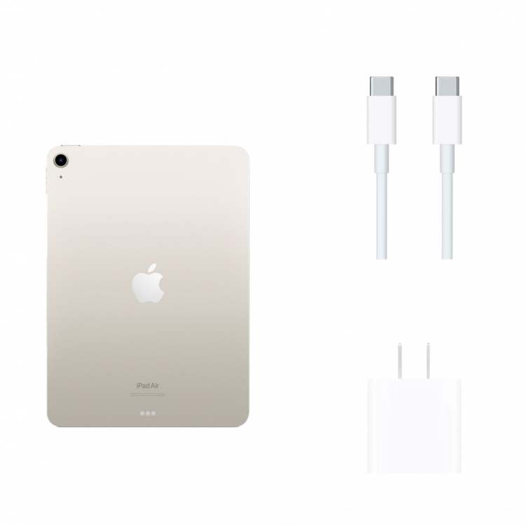 Apple iPad Air Wi-Fi+LTE 64GB Starlight 2022 (MM6V3) бу