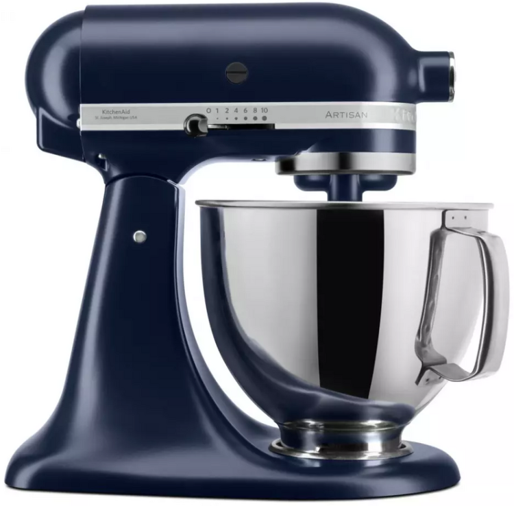 Планетарный миксер KitchenAid Artisan 4,8 л 5KSM175PSEIB Inky Blue (UA)