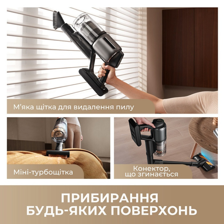 Акумуляторний пилосос Dreame Z40 Station (VZV33A) (EU)