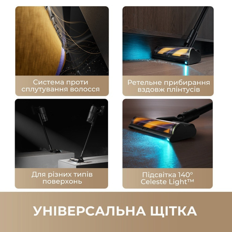 Акумуляторний пилосос Dreame Z40 Station (VZV33A) (EU)