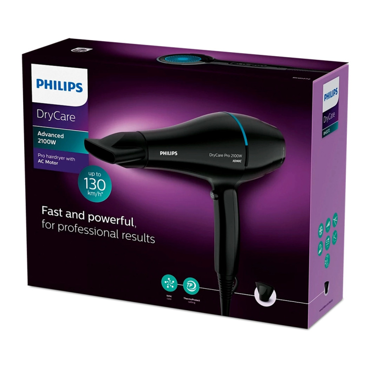 Фен Philips Series DryCare (Black/Blue) (BHD272/00)