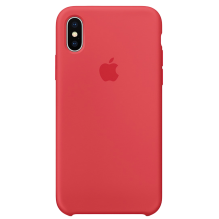 Чохол Smart Silicone Case для iPhone X Original (FoxConn) (Red Raspberry)