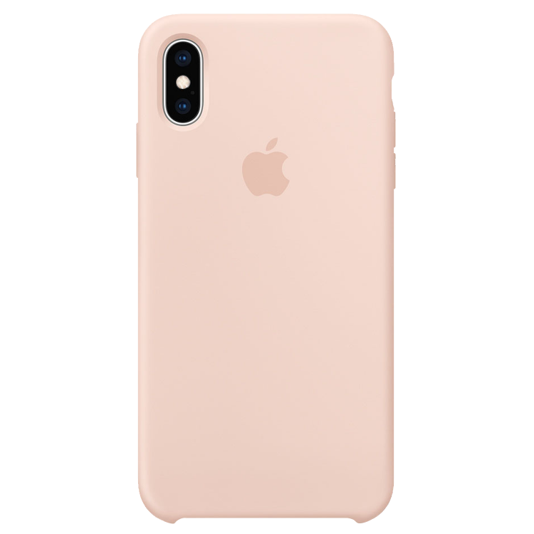 Чехол Smart Silicone Case для iPhone Xs Original (FoxConn) (Pink Sand)