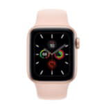 Apple Watch Series 5 GPS, 40mm Gold Aluminum Case with Pink Sand Sport Band (MWV72) Apple Watch Series 5 GPS, 40mm Gold Aluminum Case with Pink Sand Sport Band (MWV72)