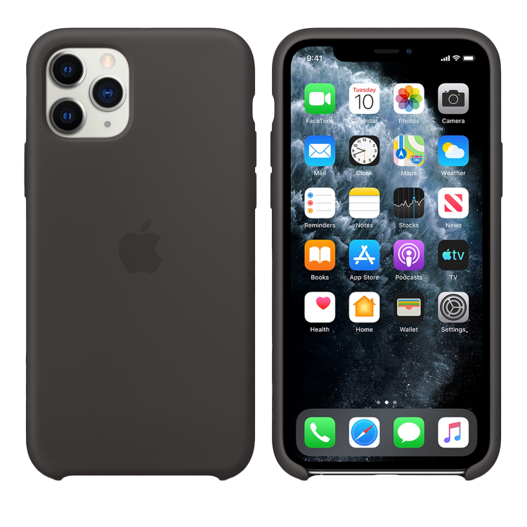 Чехол Apple Original Smart Silicone Case для iPhone 11 Pro (Black)