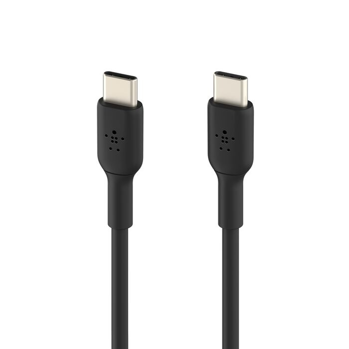 Кабель Belkin USB-C - USB-C PVC 1m Black (CAB003BT1MBK)