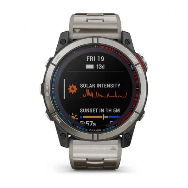 Garmin Quatix 7X Saphire Solar Marine GPS Smartwatch with Vented Titanium Band (010-02541-60/61)