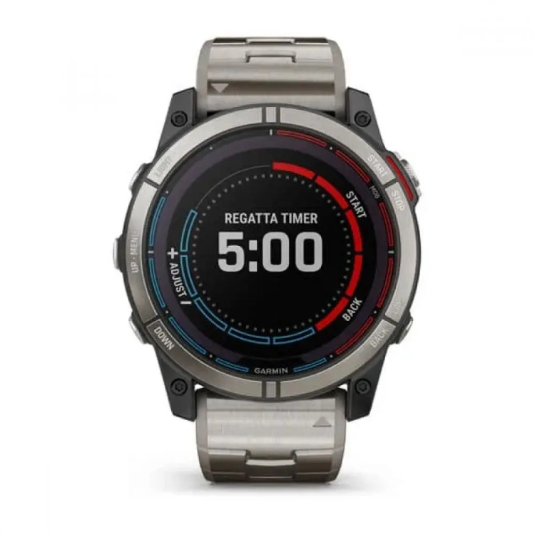 Garmin Quatix 7X Saphire Solar Marine GPS Smartwatch with Vented Titanium Band (010-02541-60/61)