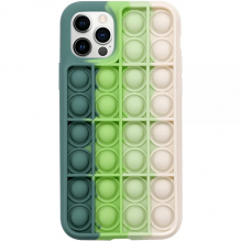 (C100) Чехол Pop It для iPhone 12 Pro Max (Pine Green)