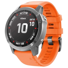 Ремешок Silicone Fit для Garmin Fenix 26mm	Orange
