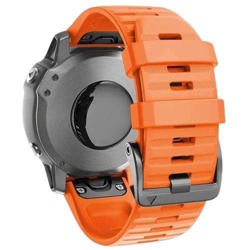 Ремешок Silicone Fit для Garmin Fenix 26mm Orange Ремешок Silicone Fit для Garmin Fenix 26mm Orange