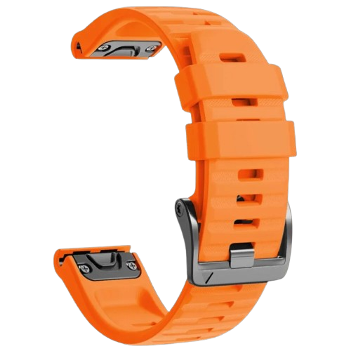 Ремешок Silicone Fit для Garmin Fenix 26mm	Orange