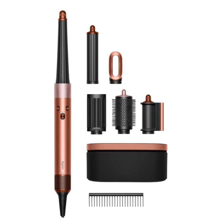 Стайлер для прямого та хвилястого волосся Dyson Airwrap i.d. (Amber Silk)