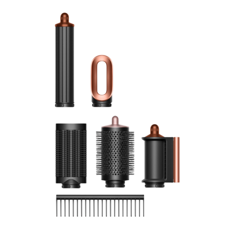 Стайлер для прямого та хвилястого волосся Dyson Airwrap i.d. (Amber Silk)
