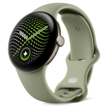 Смарт-часы Google Pixel Watch 5 45mm LTE Satin Pyrite Aluminum Case / Olive Active Band