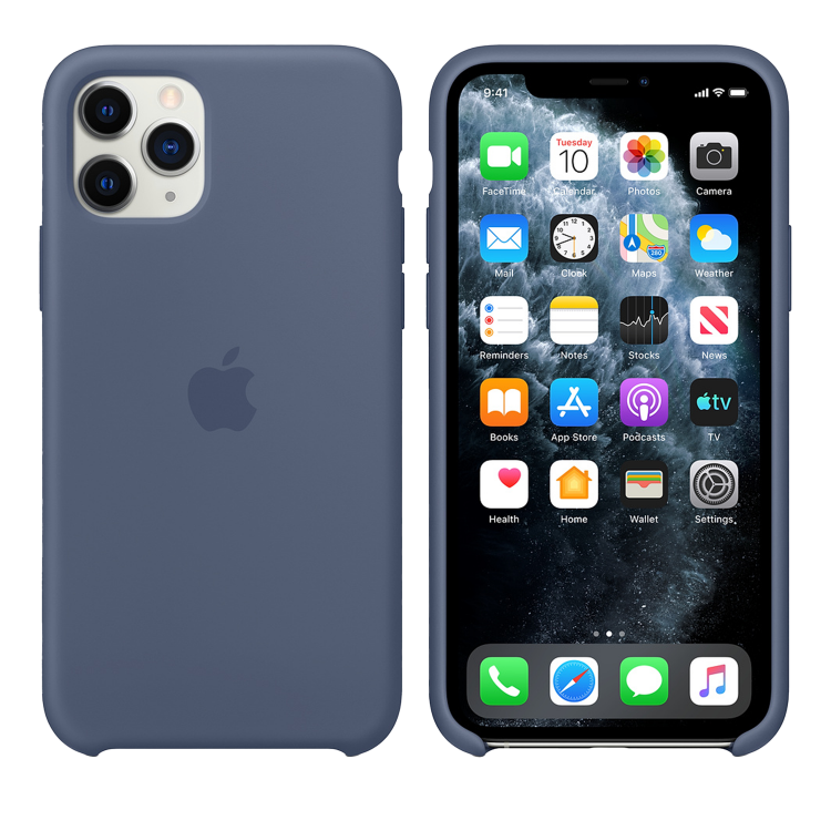 Чехол Apple Original Smart Silicone Case для iPhone 11 Pro (Alaskan Blue)