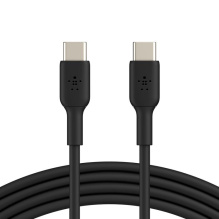 Кабель Belkin USB-C - USB-C PVC 2m Black (CAB003BT2MBK)
