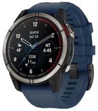 Garmin Quatix 7 Sapphire AMOLED Edition with Captain Blue Band (010-02582-61/67)