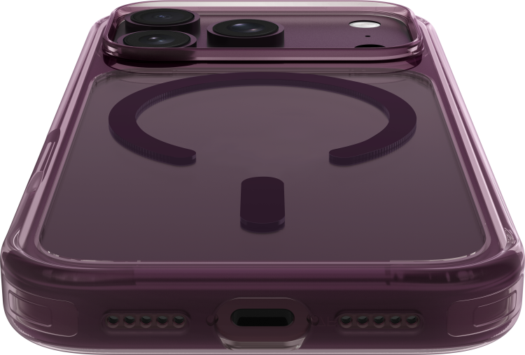 Чехол LAUT Crystal Fluro MagSafe для iPhone 18 Pro (Plum Crystal) (L_IP26B_CF_PU)