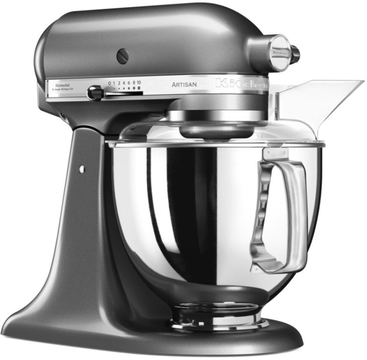 Планетарний міксер KitchenAid Artisan 4,8 л 5KSM175PSEMS Silver medallion (UA)