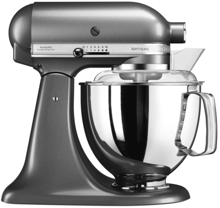 Планетарный миксер KitchenAid Artisan 4,8 л 5KSM175PSEMS Silver medallion (UA)
