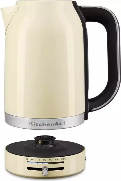 Електрочайник KitchenAid 1.7 л 5KEK1701EAC Cream (UA) Електрочайник KitchenAid 1.7 л 5KEK1701EAC Cream (UA)