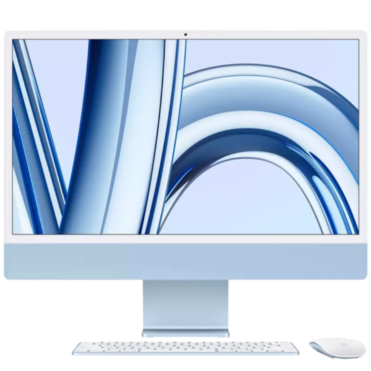 Apple iMac M3 24" 4.5K 8GPU/8RAM/256GB Blue (MQRC3) 2023