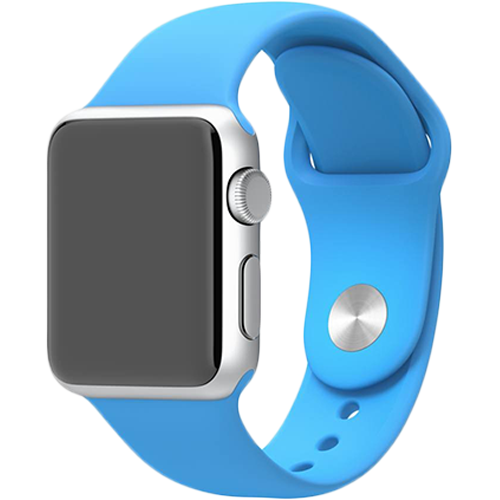 Ремінець для Apple Watch 38/40mm Sport Series 1:1 Original (Blue) Ремінець для Apple Watch 38/40mm Sport Series 1:1 Original (Blue)