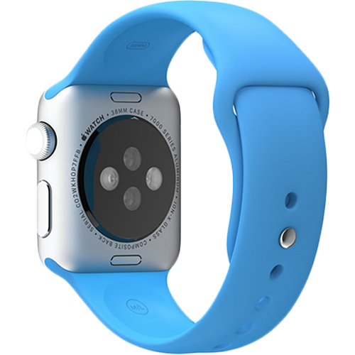 Ремінець для Apple Watch 38/40mm Sport Series 1:1 Original (Blue) Ремінець для Apple Watch 38/40mm Sport Series 1:1 Original (Blue)