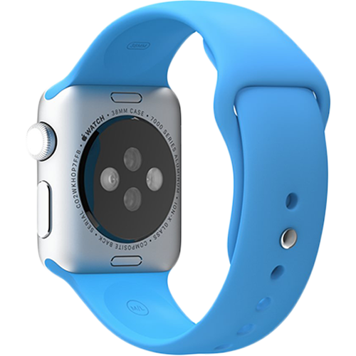 Ремінець для Apple Watch 38/41mm Sport Series 1:1 Original (Blue)
