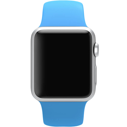 Ремешок для Apple Watch 38/40mm Sport Series 1:1 Original (Blue)