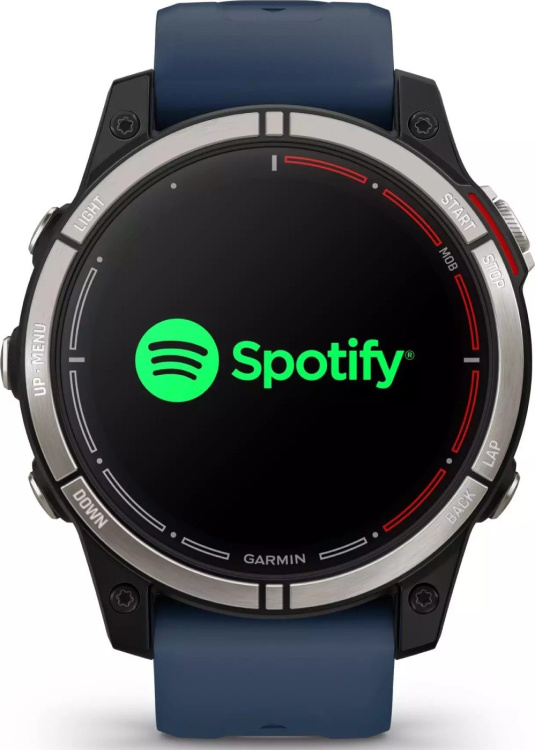 Garmin Quatix 7 Pro AMOLED Edition Marine GPS Smartwatch with Captain Blue Band (010-02803-80/81/93)